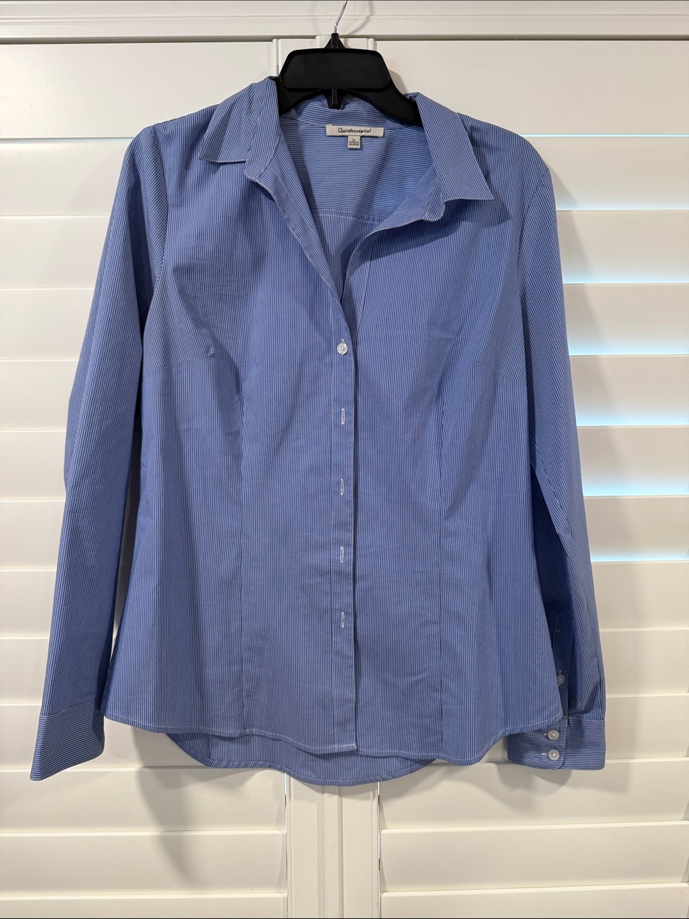 Striped Button-Down Shirt